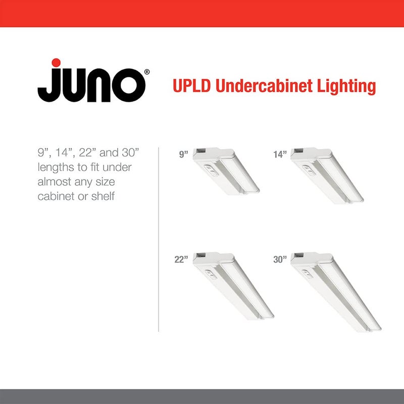 Juno UPLD 30IN SWW4 90CRI BZ M6 Swivel LED Undercabinet with 3000K/3500K/4000K CCT, 30 Inch, Bronze - Image 4